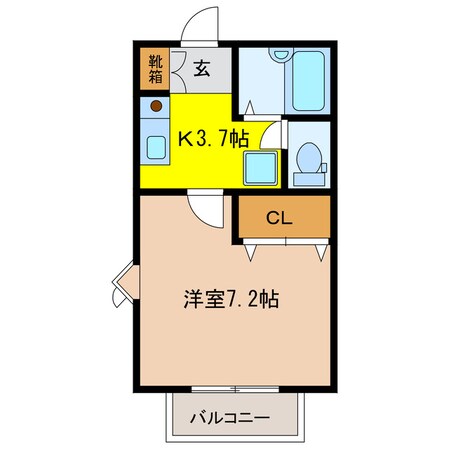 ACANTHUSの物件間取画像